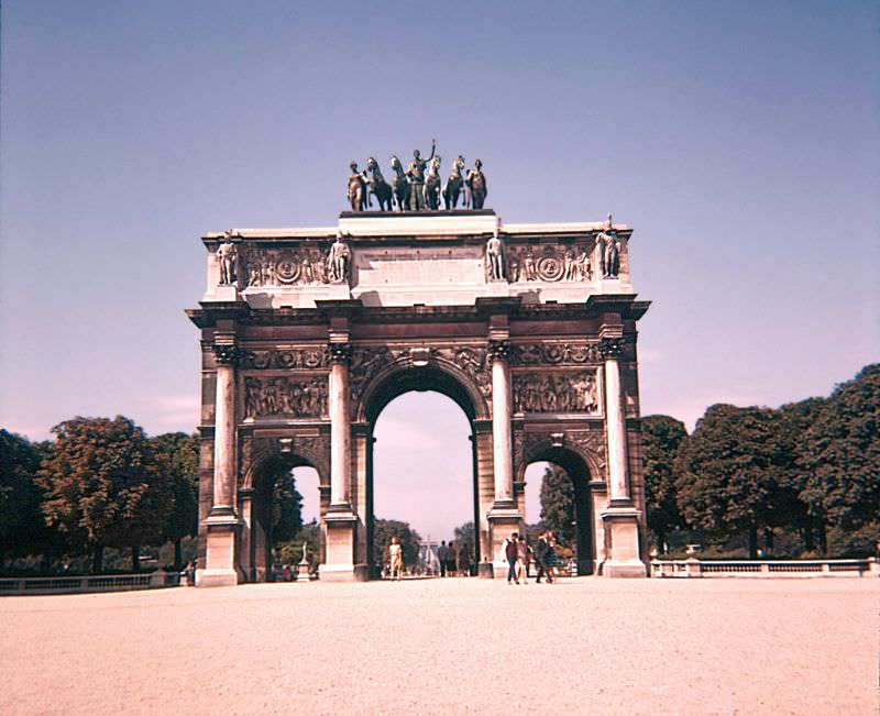 Arc de Triomphe du Carrousel, Paris, 1961