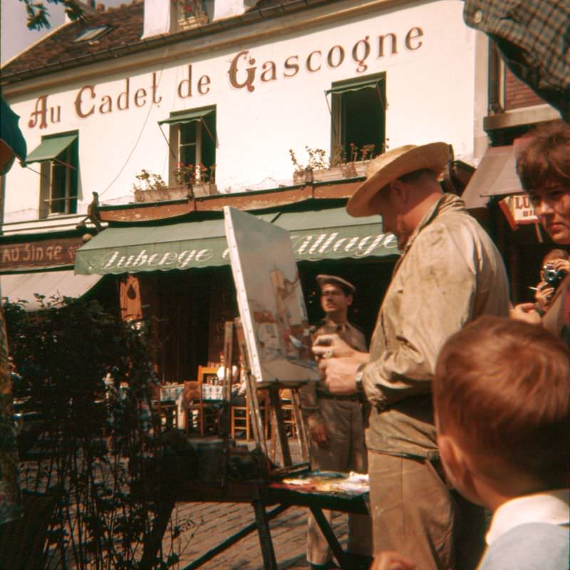 Montmartre, Paris, 1961