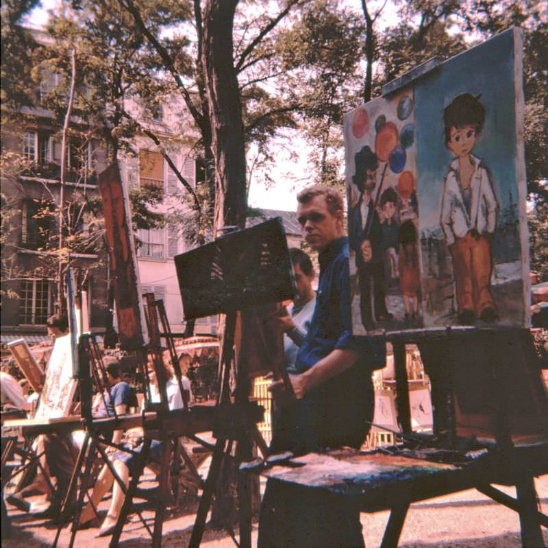 Montmartre, Paris, 1961