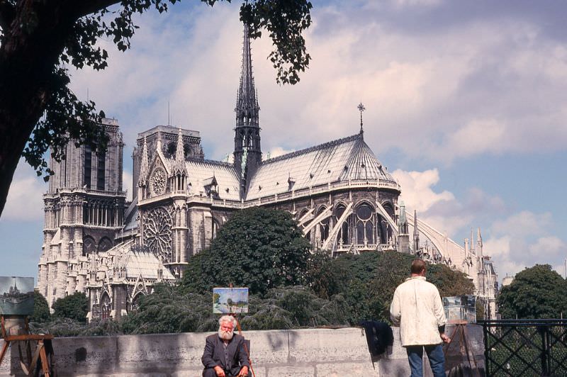 Notre-Dame, Paris, 1965