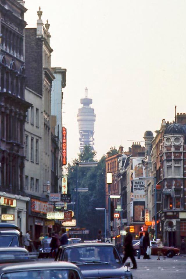 Post Office Tower, 1970s