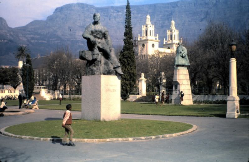 Smuts statue, Cape Town, South Africa
