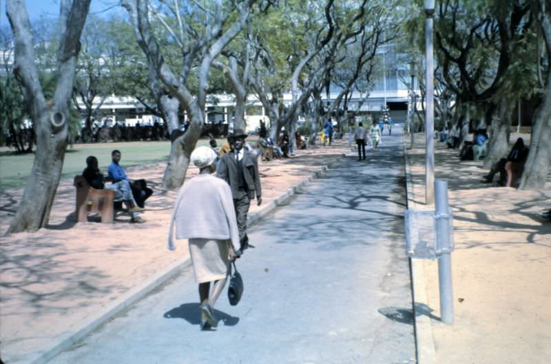Cecil Square, Salisbury, Rhodesia (now Harare, Zimbabwe)