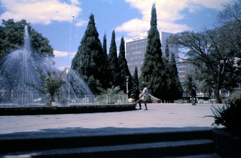 Cecil Square, Salisbury, Rhodesia (now Harare, Zimbabwe)