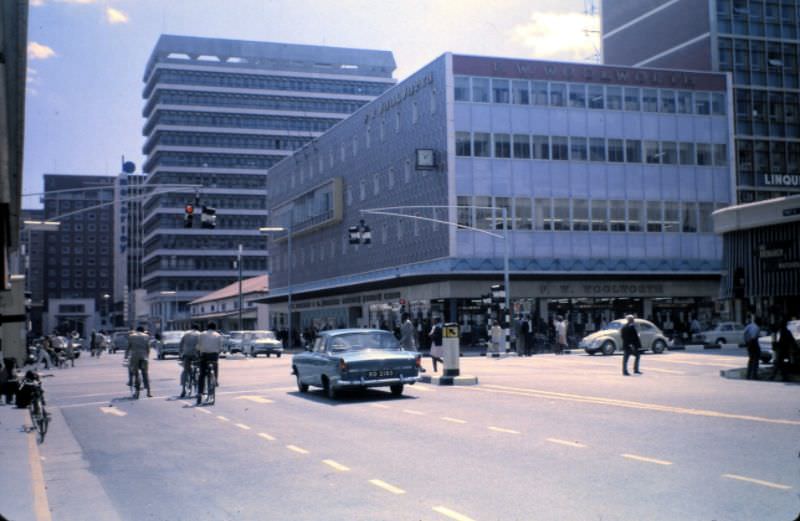 First Street, Salisbury, Rhodesia (now Harare, Zimbabwe)