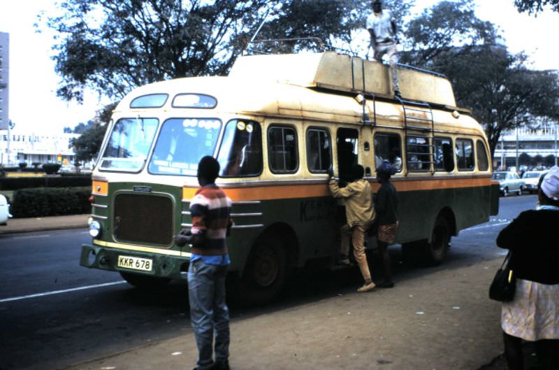 Leyland bus, Nairobi, Kenya
