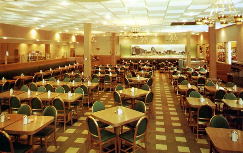 Woolworth Company Boardwalk Cafeteria at 1315 Boardwalk, Atlantic City, New Jersey