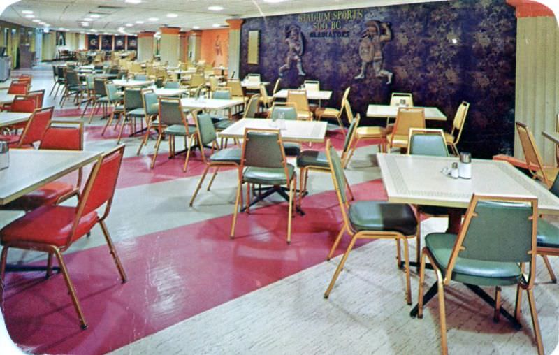 Countdown Cafeteria inside the Astrodome, Houston, Texas