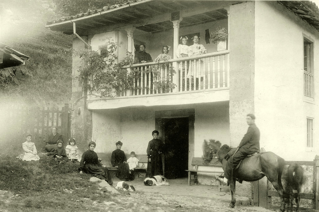 What Asturias, Spain looked like in the Late 19th Century