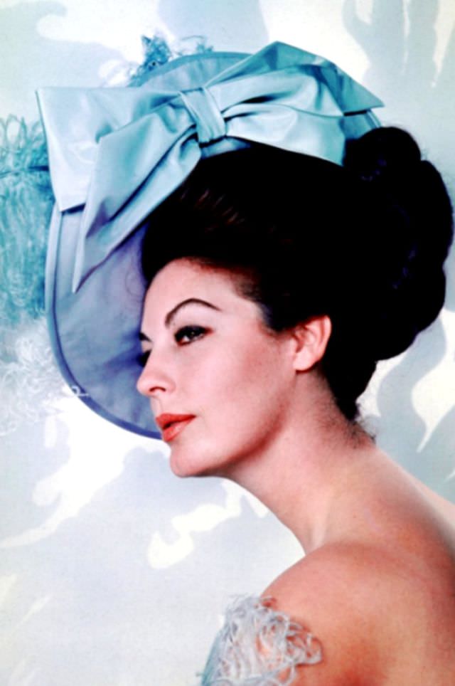 Gorgeous Photos of Ava Gardner in Beautiful Costumes from the movie '55 Days at Peking (1963)'