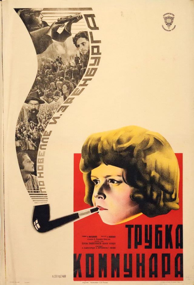 The Communard's Pipe, directed by Kote Marjanishvili, 1929