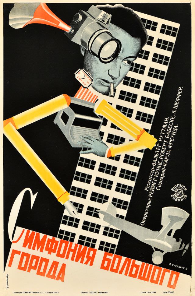Berlin: Symphony of a Great City, directed by Walter Ruttmann, 1927