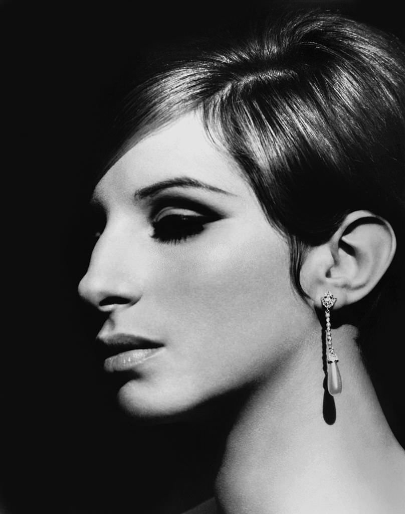 Barbra Streisand During the 'Funny Girl', 1968