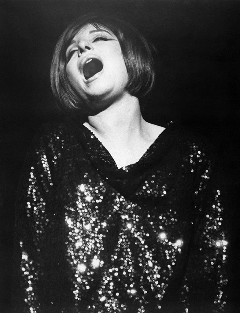 Barbra Streisand as Fanny Brice in 'Funny Girl', 1968