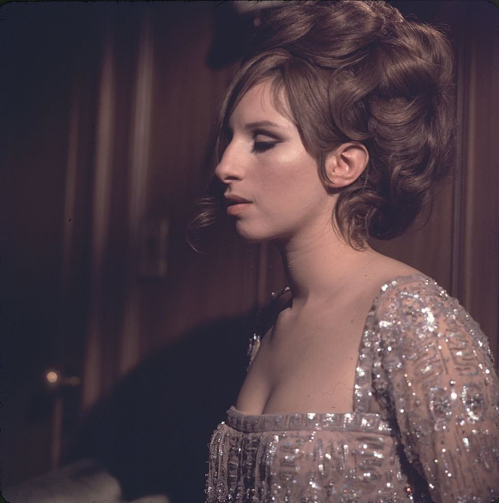 Barbra Streisand stars as Fanny Brice in 'Funny Girl', 1968.