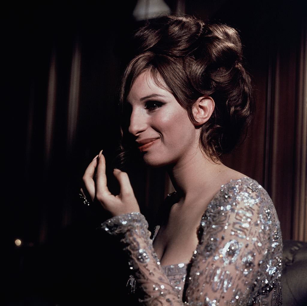 Barbra Streisand stars as Fanny Brice in 'Funny Girl', 1968.