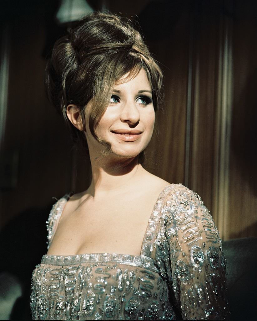 Barbra Streisand in a publicity still issued for the film, 'Funny Girl', 1968
