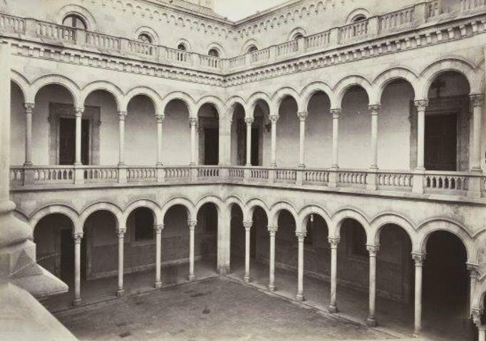 Cloisters of the Barcelona University