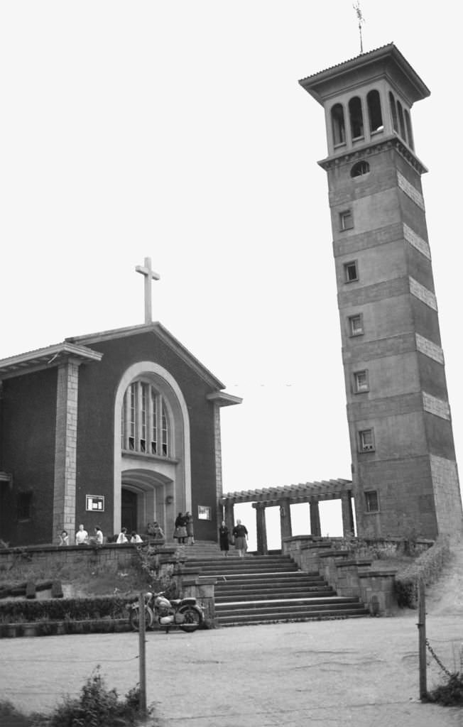 Sanctuary of “Nuestra Señora de Fatima”, Bilbao, Vizcaya, Spain, 1967.