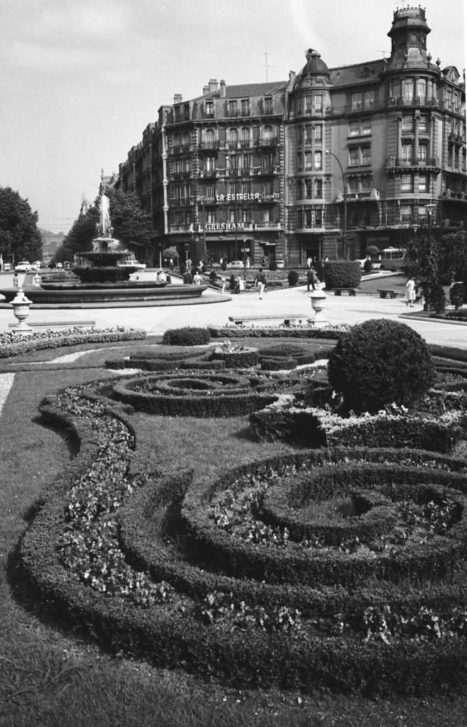 Square Frederick of Mayno, Bilbao, Vizcaya, Spain, 1967.