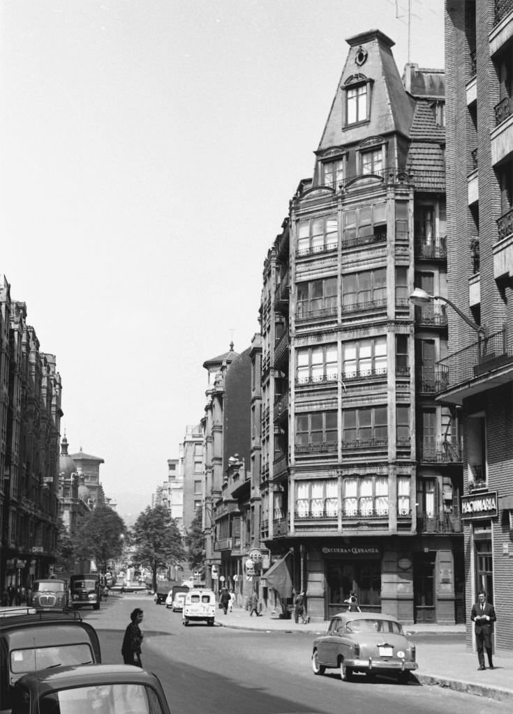 “Alameda Urquijo”, Bilbao, Vizcaya, Spain, 1967.