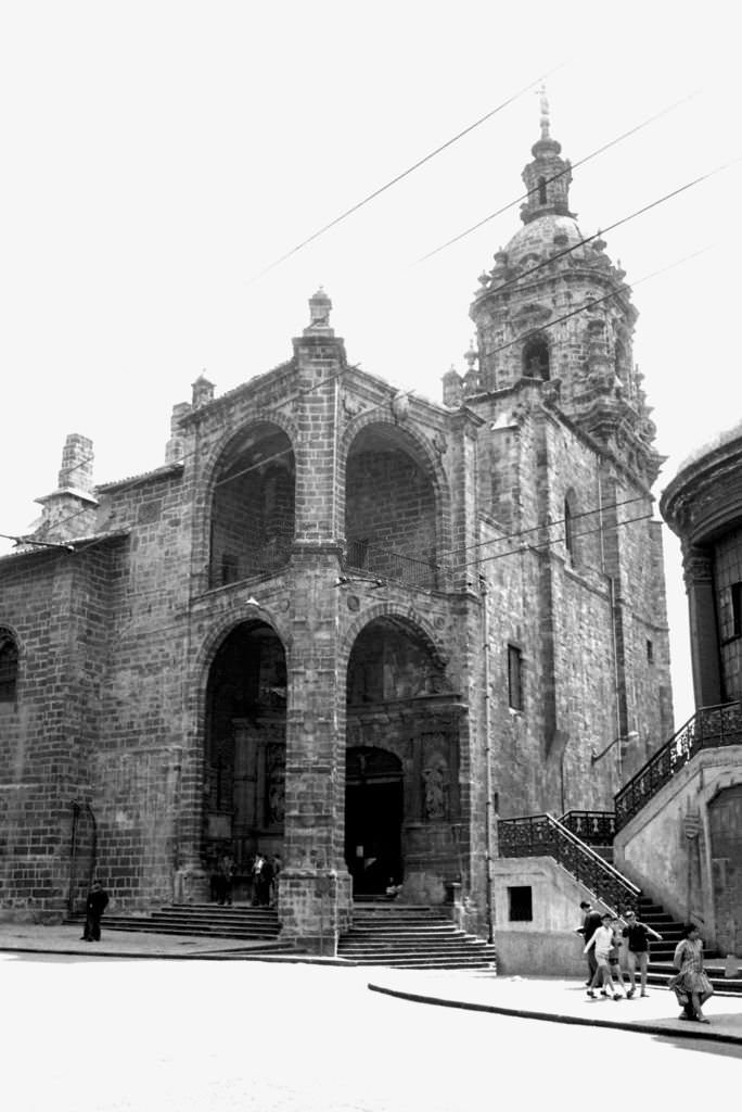Church of San Anton, Bilbao, Vizcaya, Spain, 1967.