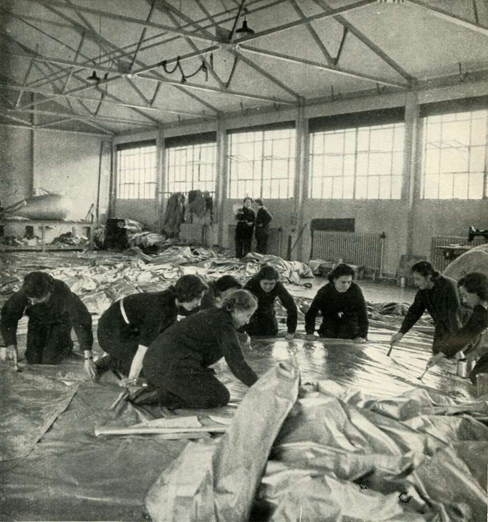 Balloon Fabric Workers, 1943