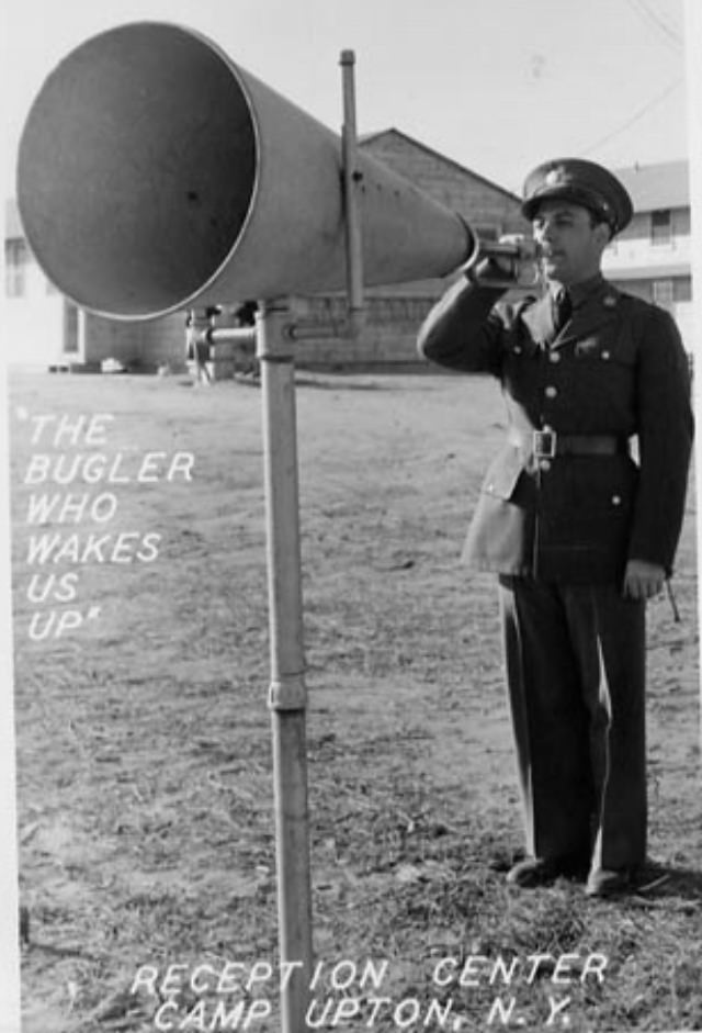 Bugle Megaphones: The Giant Bugles used on the Military Garrisons During WWII