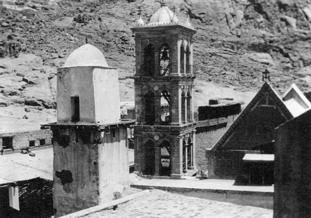 Saint catherine's monastery, Mount Sinai, 1913