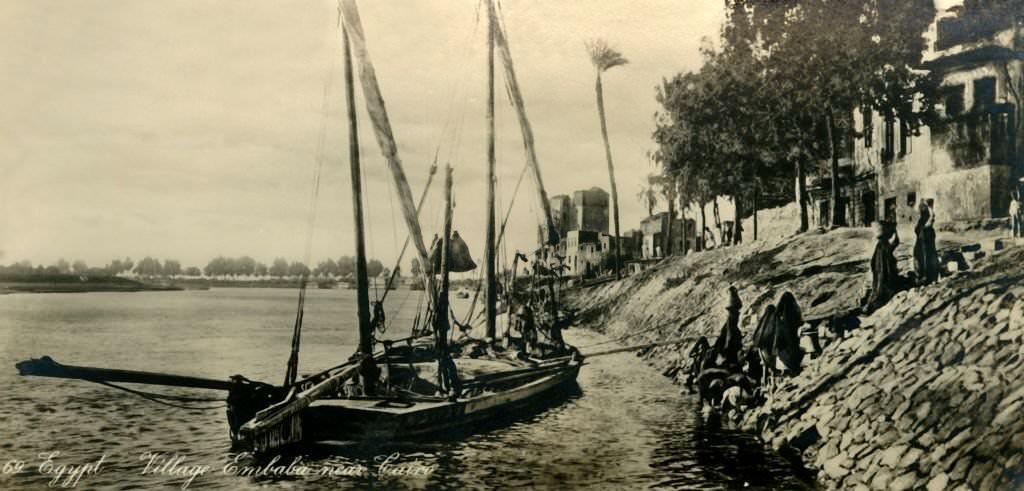 Village Embaba Near Cairo, 1918