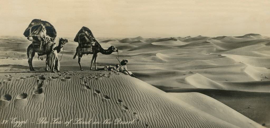 The Sea Of Land in the Desert, 1918