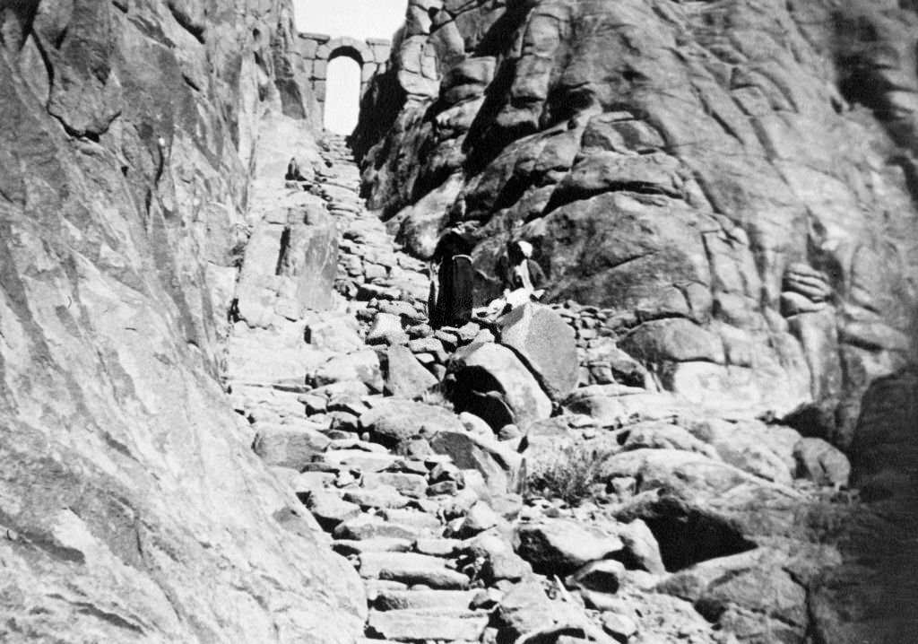 Gebel musa, Egypt, 1913