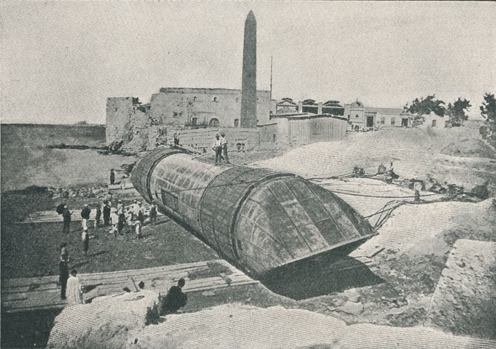 The First Attempt at Launching', 1910