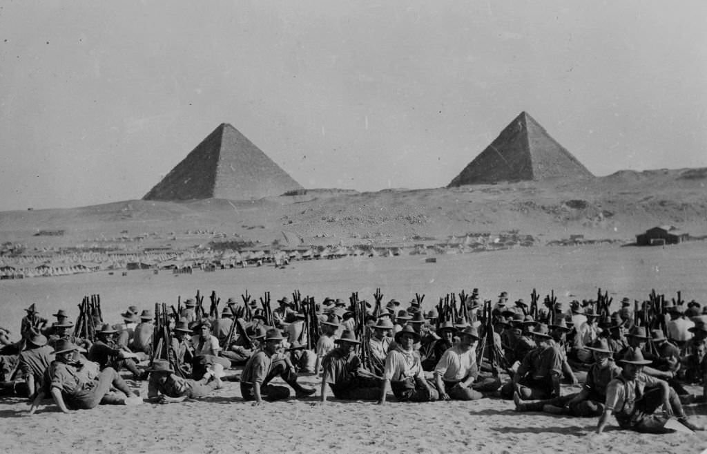 Australian in Egypt, 1910s