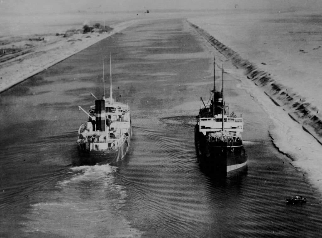 British Ferry Boats in Egypt, 1910s