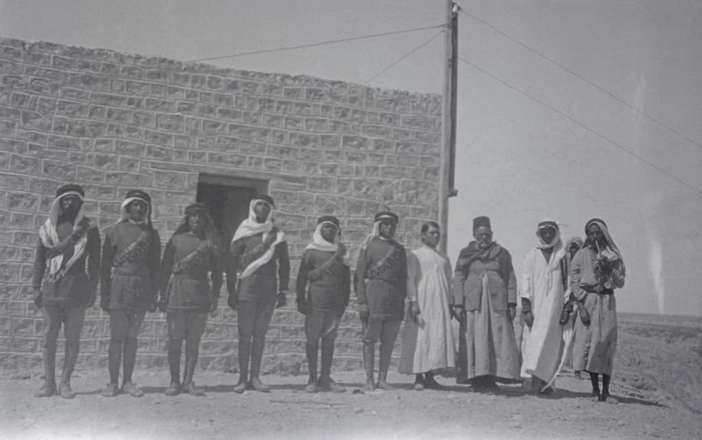 Kontilla (Al-Kuntillah) border post and garrison, Egypt, 1910s