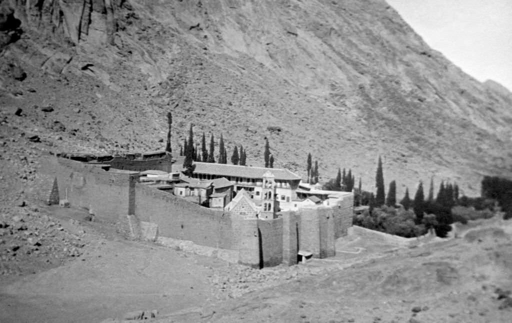 Saint catherine's monastery, Mount Sinai 1912