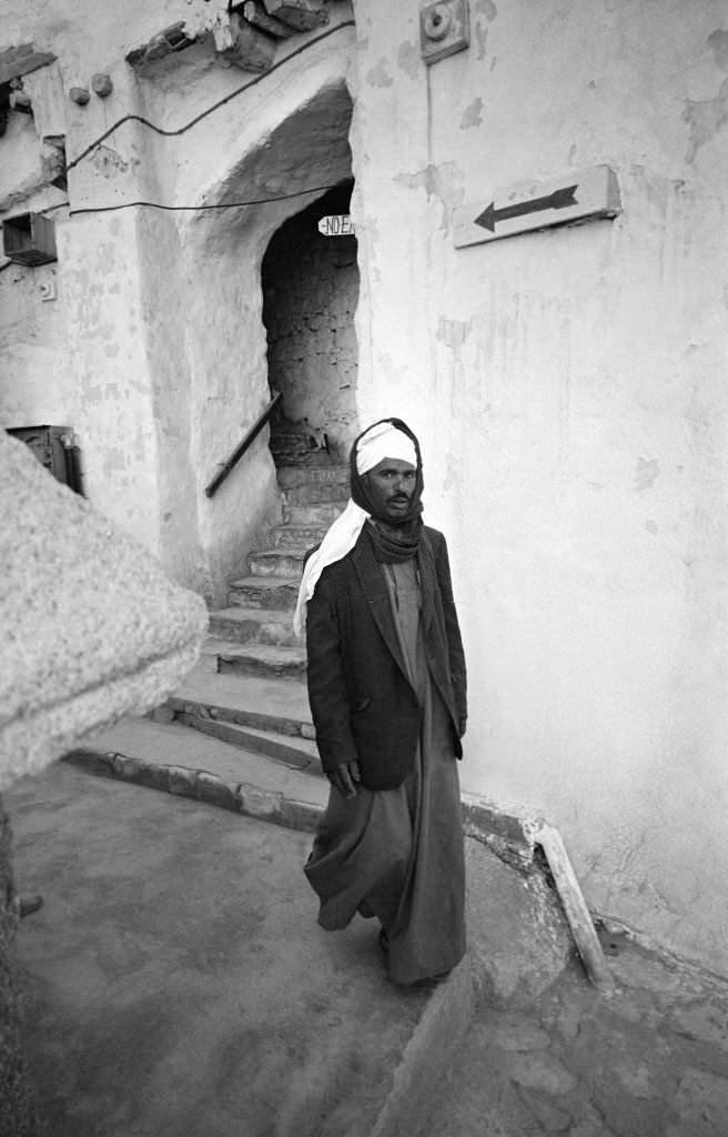 A bedouin in Saint Catherine's Monastery located in South Sinai in November 1978