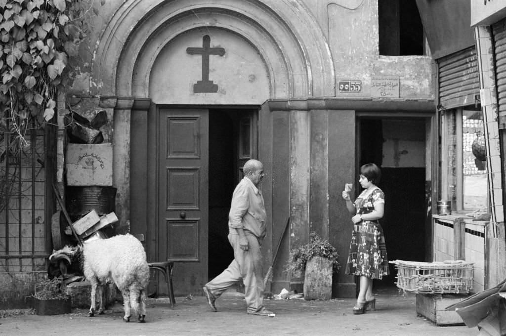 Scenes of life in Cairo in October 1978, Egypt.