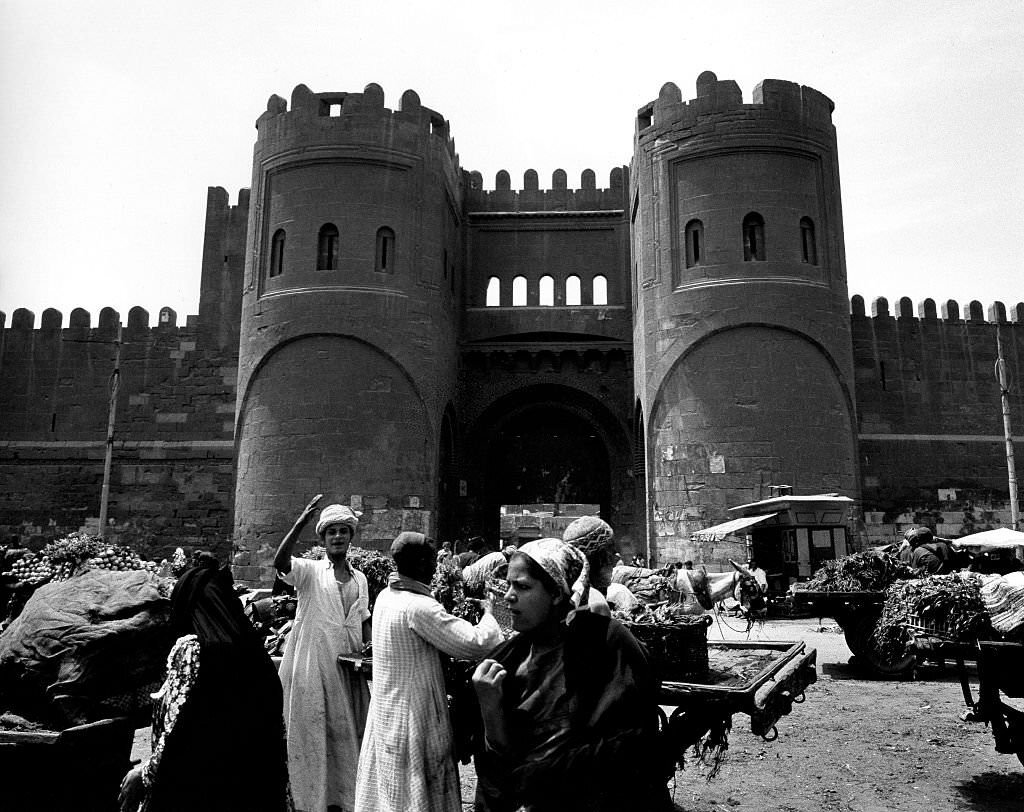 City wall Cairo, 1976