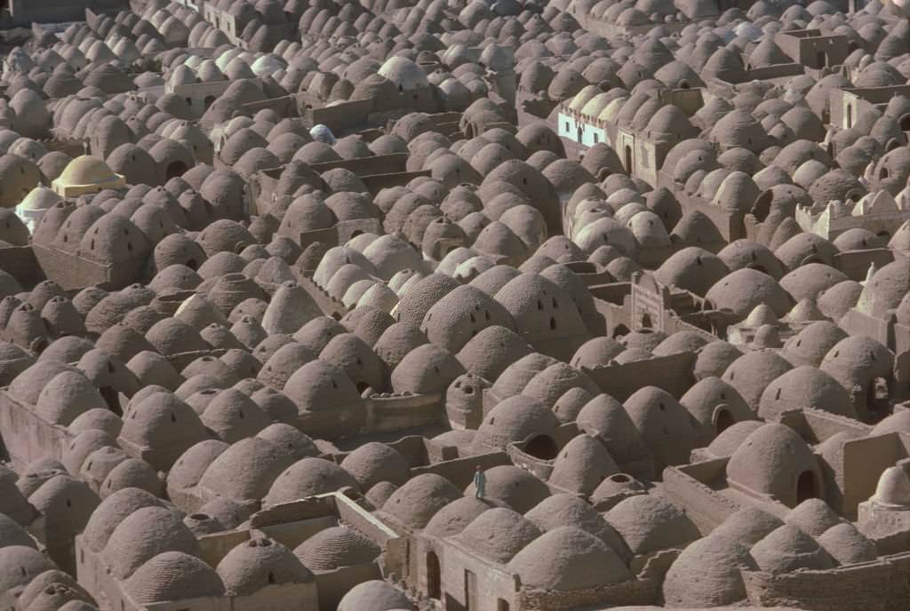 Zawiyat Al Amwat, City Of The Dead, Minya, Egypt, Muslim Cemetery, 1977