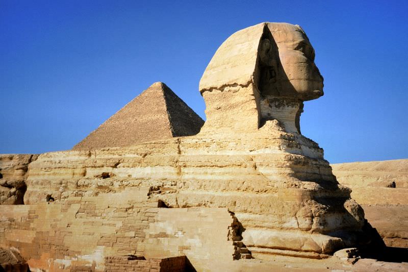 Great Sphinx of Giza, circa 2500 BCE, Cairo, Egypt
