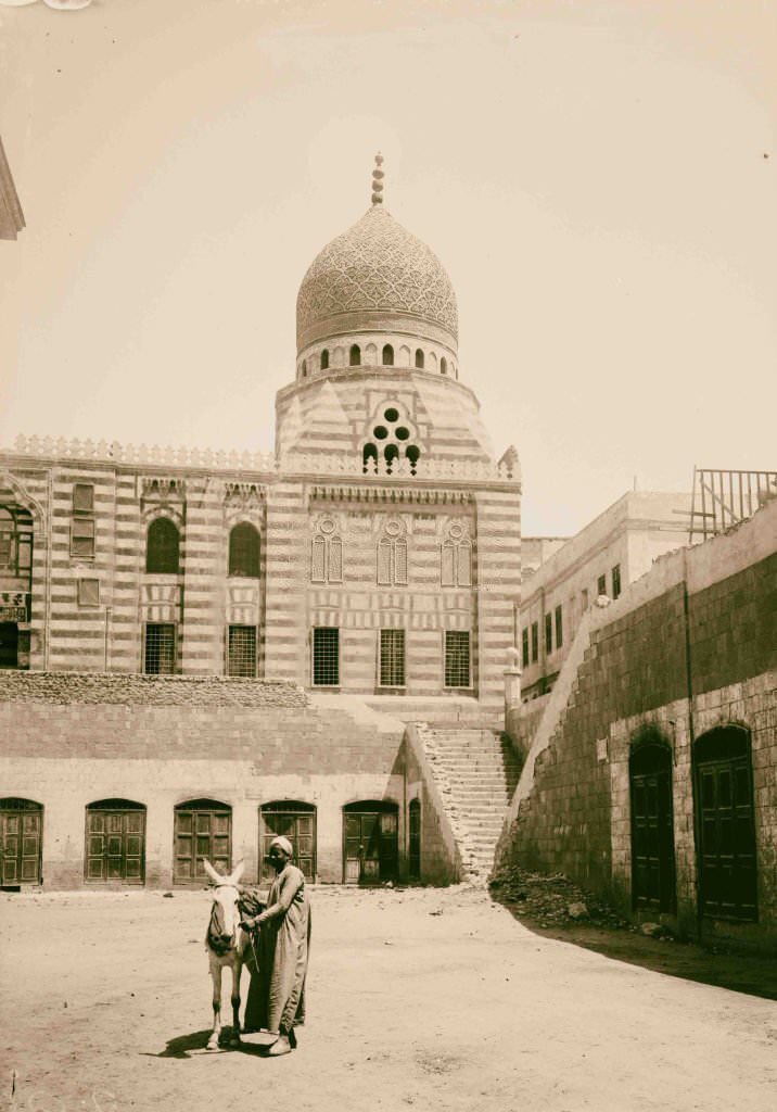 Mosque of Emir Akhor, Cairo, 1900.