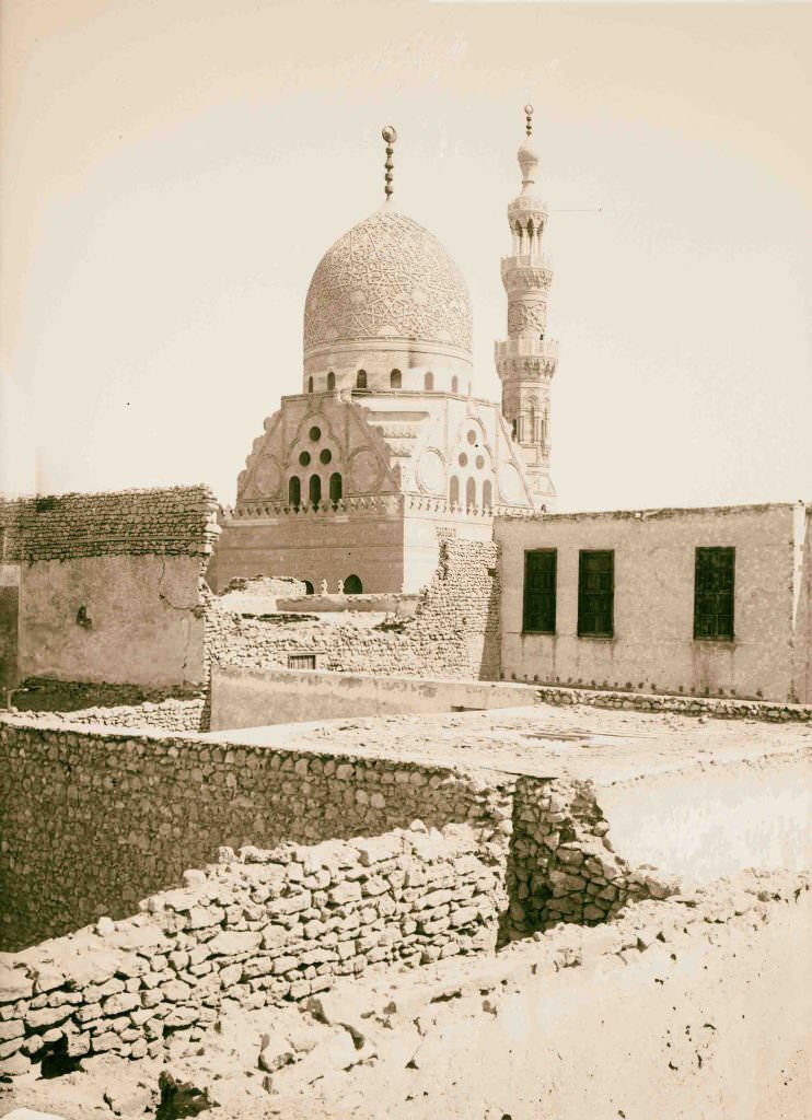 Mosque of Kait Bey, Cairo, Egypt, 1900.