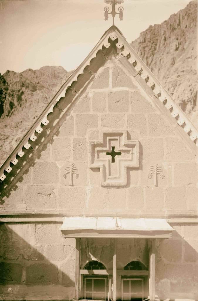 Details of the Church of the Transfiguration [Monastery of St. Catherine], Egypt, 1900.