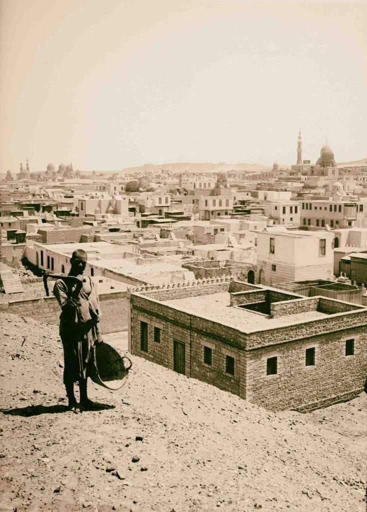 City of the Dead, near Cairo, Egypt, 1900