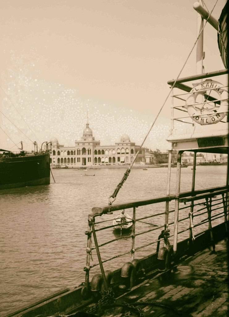 Administration building of the Suez Canal Company, Egypt, 1900s.