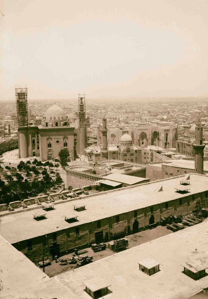 Cairo from the Citadel, Egypt, 1900s