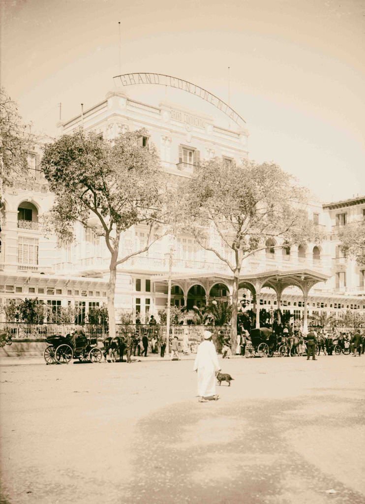 Grand Continental Hotel, Cairo, 1900