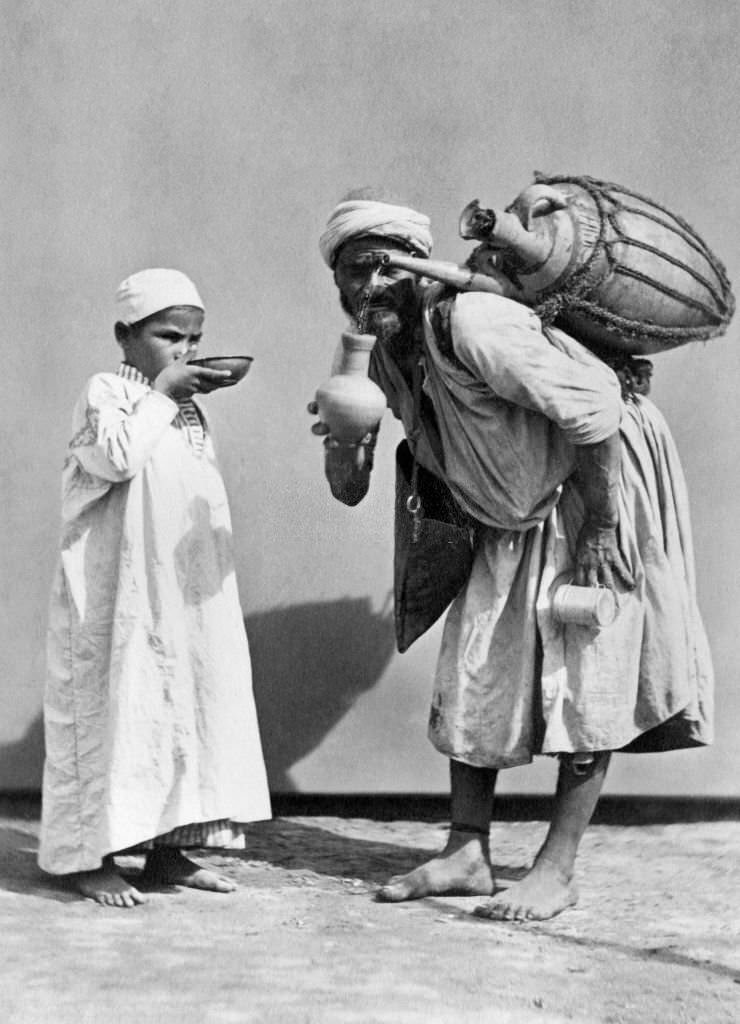 Tea seller in Cairo